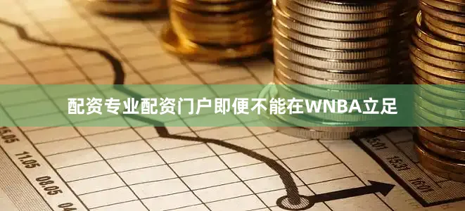 配资专业配资门户即便不能在WNBA立足
