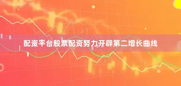 配资平台股票配资努力开辟第二增长曲线